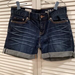 GAP Vintage Women's Roll Cuff Boyfriend Jean Shorts 24